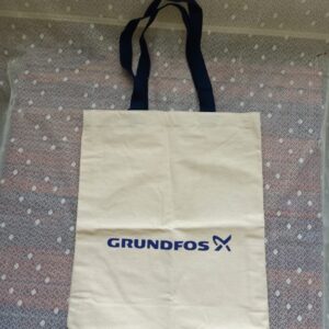 Canvas tote bag with logo 1