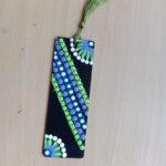 Mandala wooden book mark