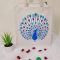 Peacock Print Bag